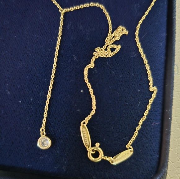 Tiffany & Co. Gold Y By the Yard Necklace - Picture 4 of 11